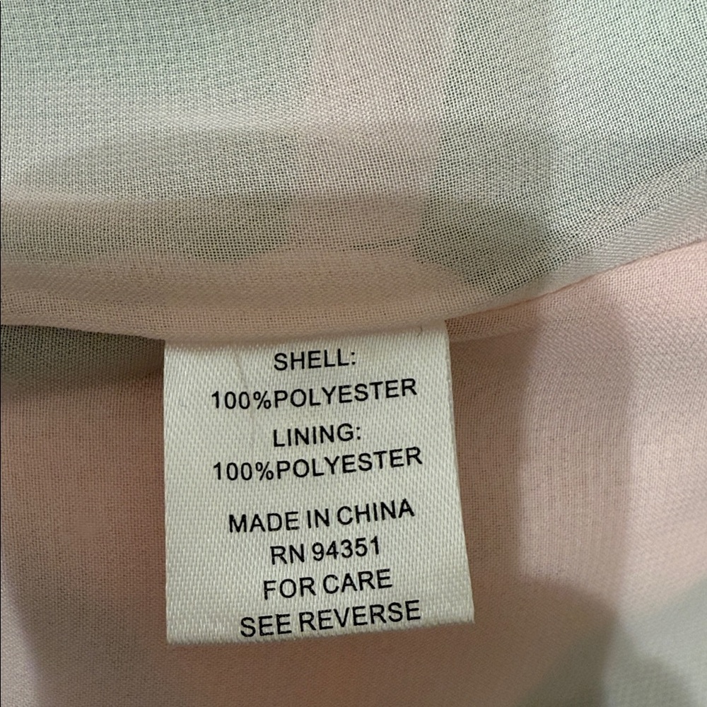 Jade Melody Tam Kelly Green and Pink Floral Blouse, S - Picture 11 of 12